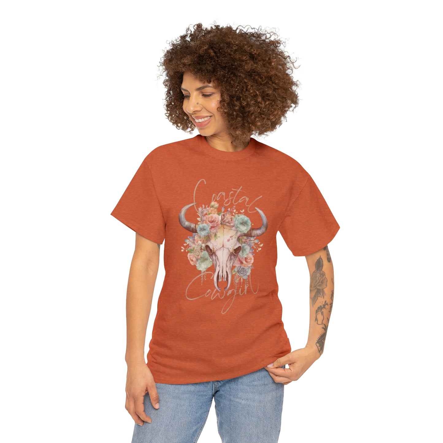 Coastal Cowgirl Unisex Heavy Cotton Tee