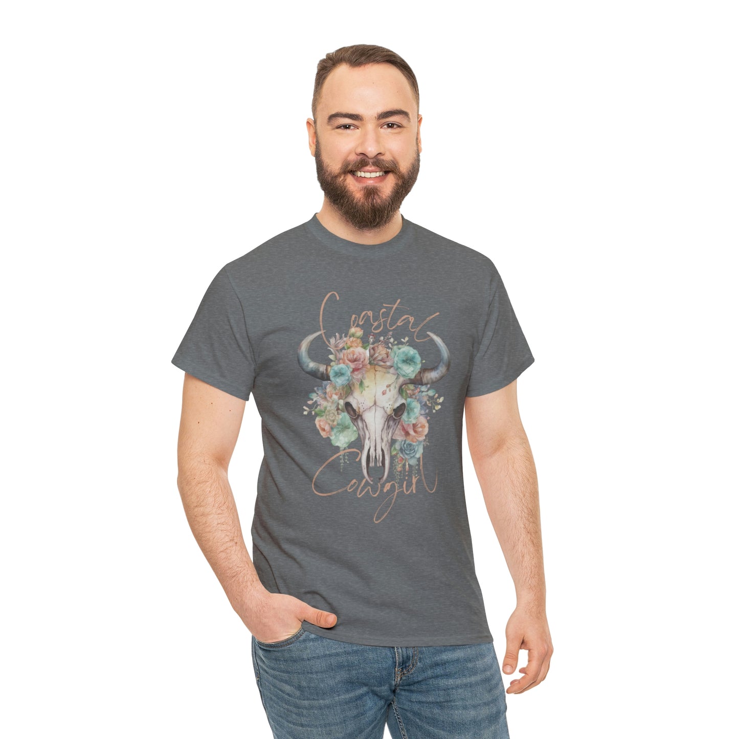 Coastal Cowgirl Unisex Heavy Cotton Tee
