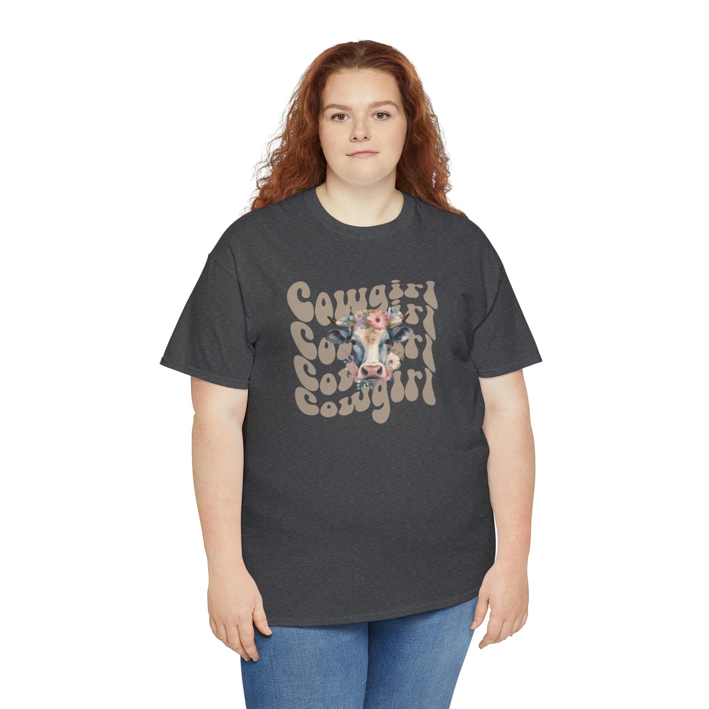 Western Cowgirl Unisex Heavy Cotton Tee Cowgirl shirt Western tee rancher tee rodeo shirt Wild West t shirt