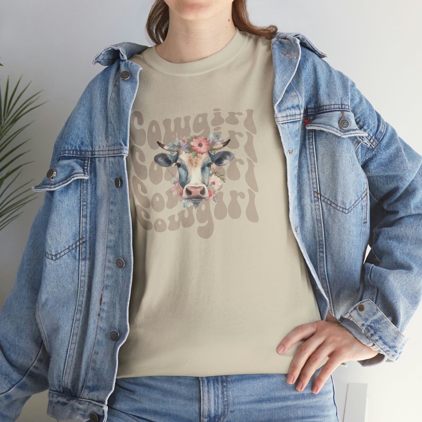 Western Cowgirl Unisex Heavy Cotton Tee Cowgirl shirt Western tee rancher tee rodeo shirt Wild West t shirt