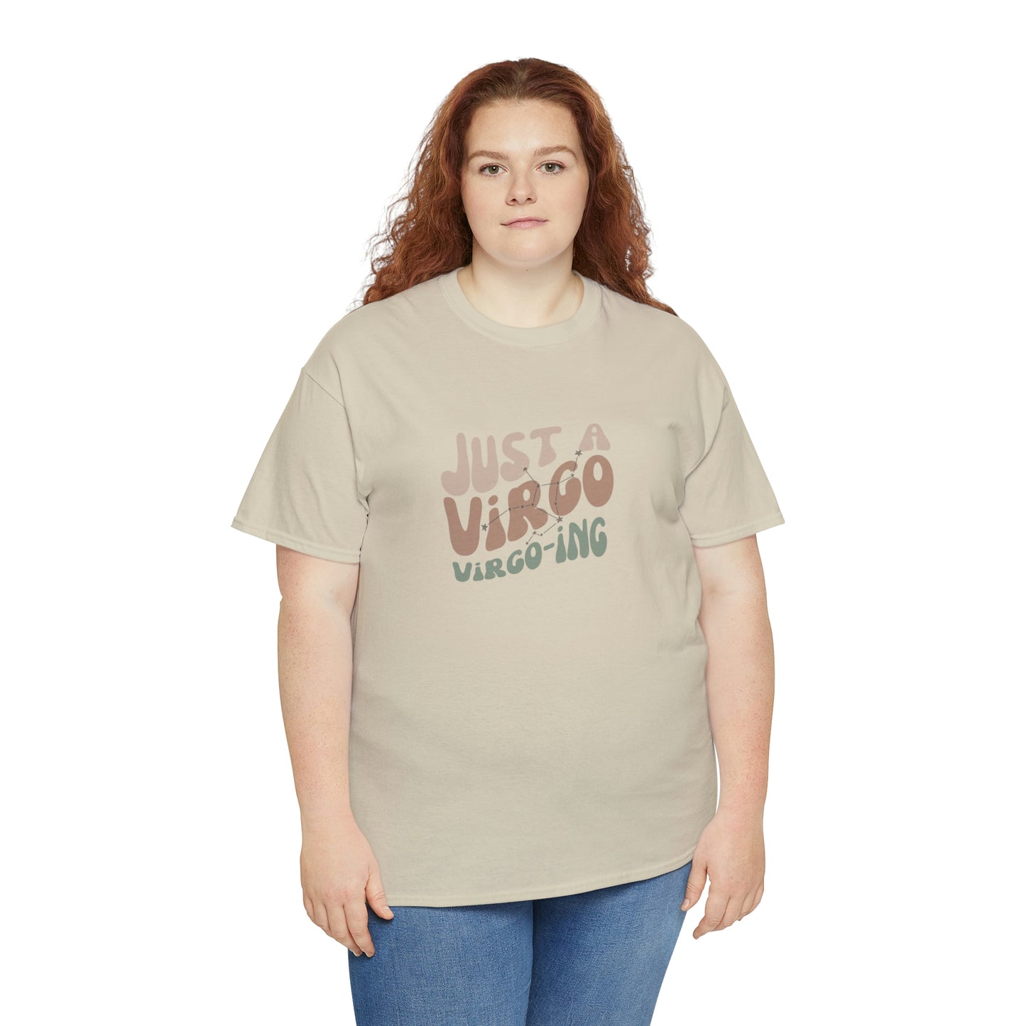 Virgo Unisex Heavy Cotton Tee zodiac graphic t shirt Virgo pride Virgo apparel horoscope t shirt