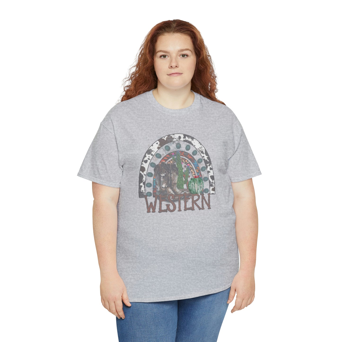 Western Cowgirl Unisex Heavy Cotton Tee Cowgirl shirt Western tee rancher tee rodeo shirt Wild West t shirt