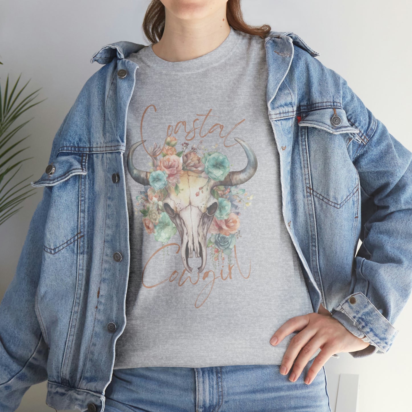 Coastal Cowgirl Unisex Heavy Cotton Tee