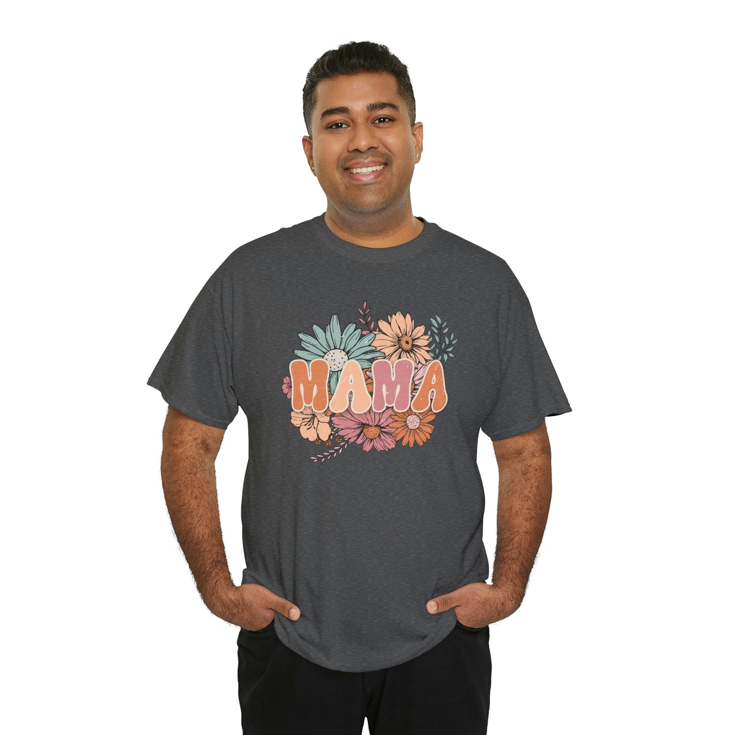 Mama Unisex Heavy Cotton Tee Mothers Day gift