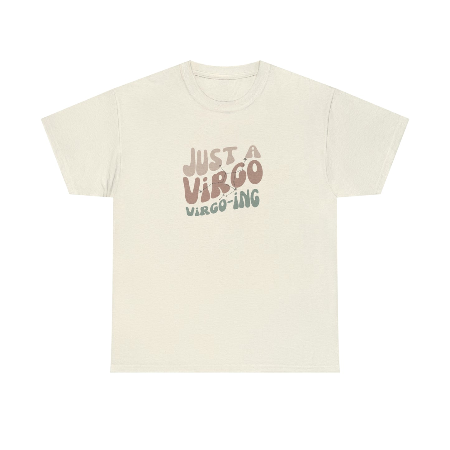 Virgo Unisex Heavy Cotton Tee zodiac graphic t shirt Virgo pride Virgo apparel horoscope t shirt