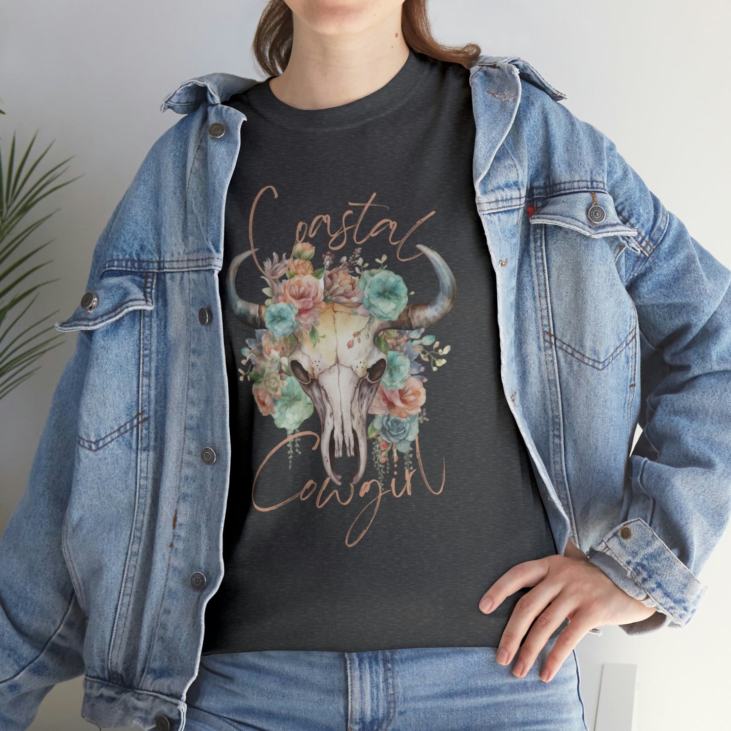 Coastal Cowgirl Unisex Heavy Cotton Tee