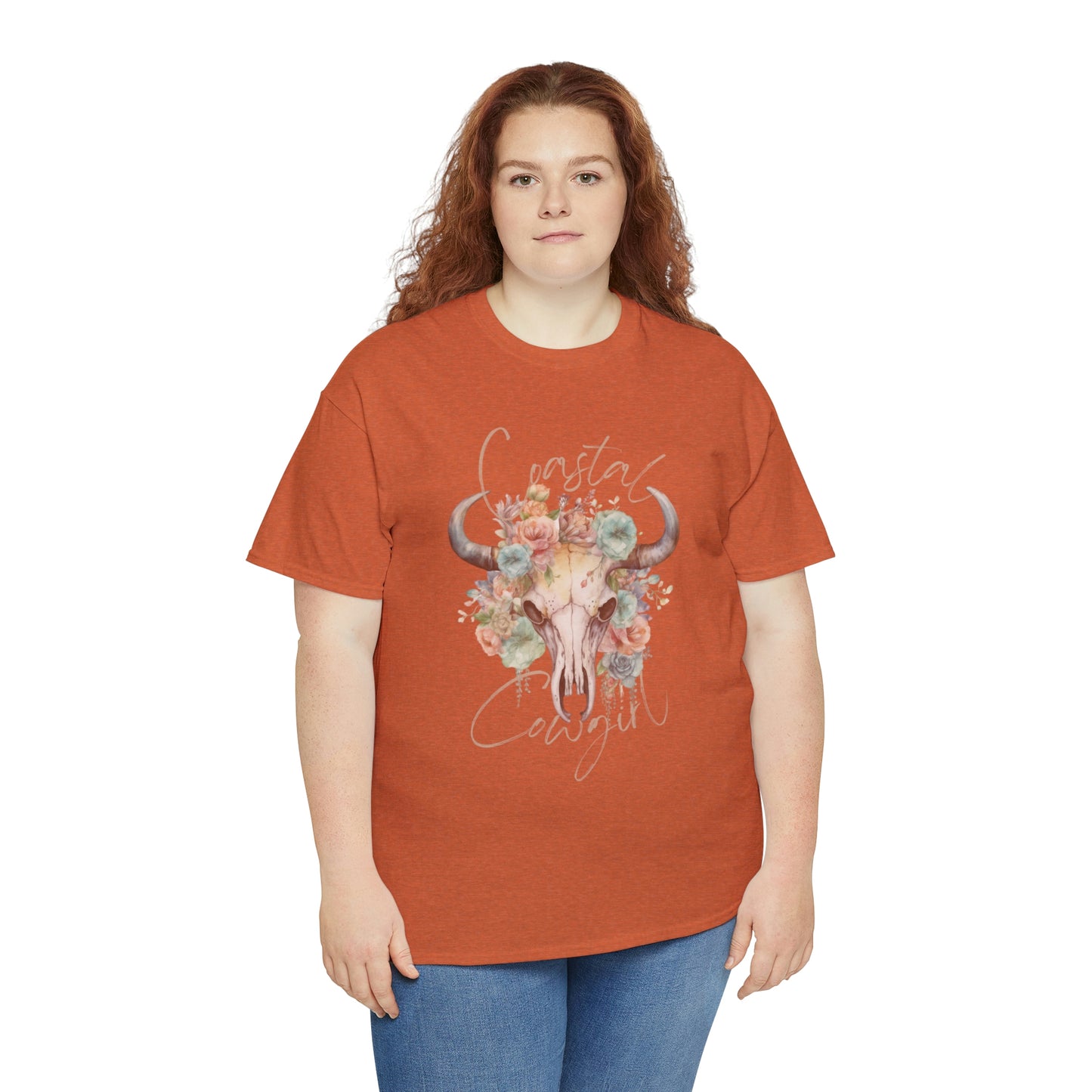 Coastal Cowgirl Unisex Heavy Cotton Tee