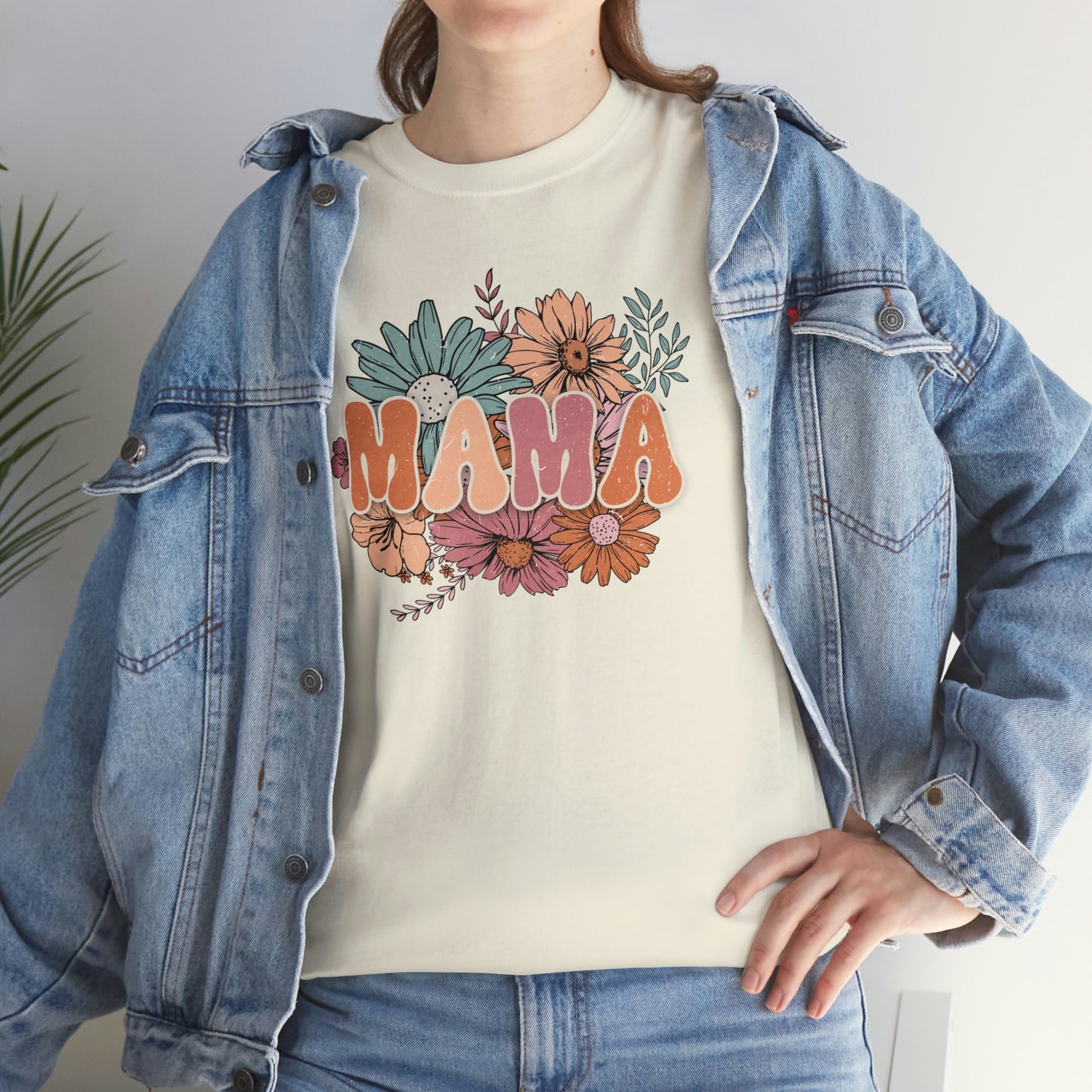 Mama Unisex Heavy Cotton Tee Mothers Day gift
