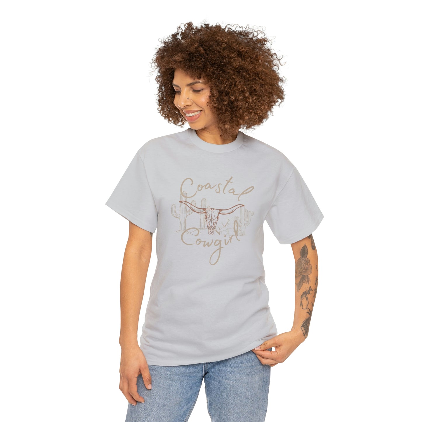 Coastal Cowgirl Unisex Heavy Cotton Tee
