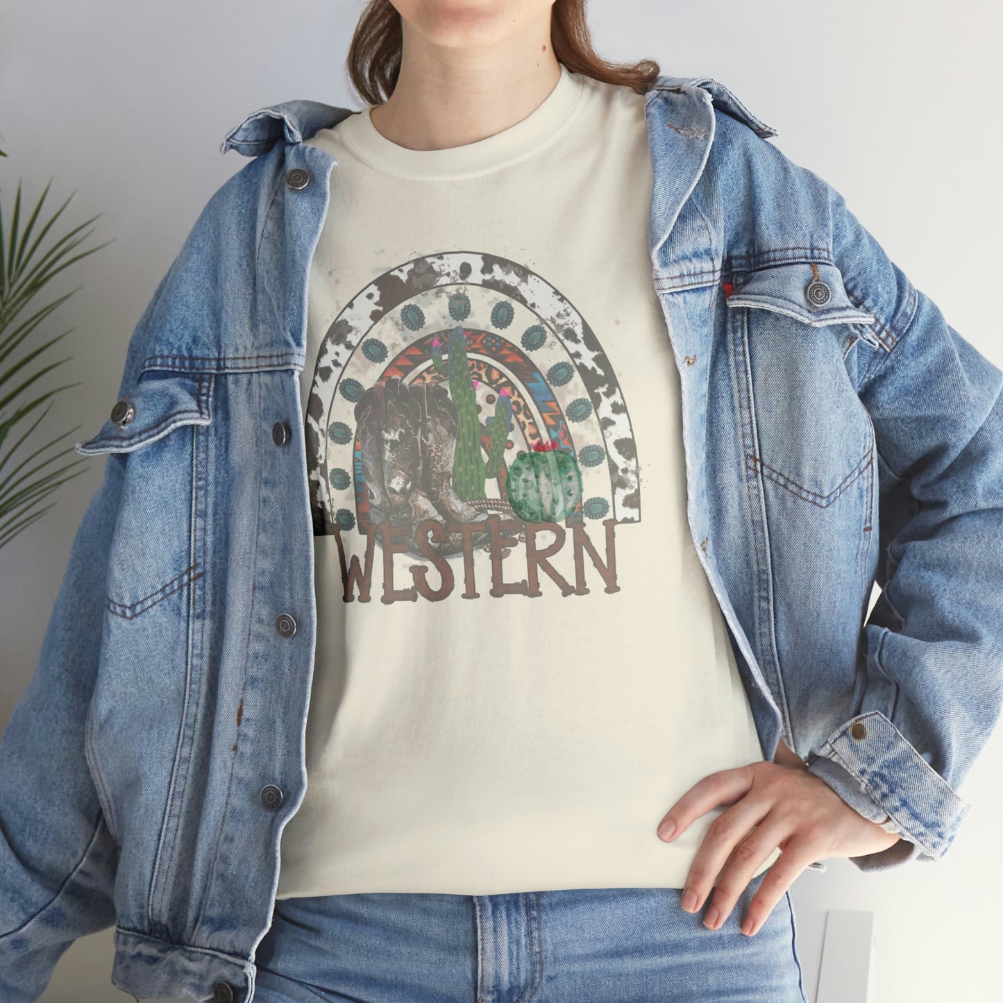 Western Cowgirl Unisex Heavy Cotton Tee Cowgirl shirt Western tee rancher tee rodeo shirt Wild West t shirt