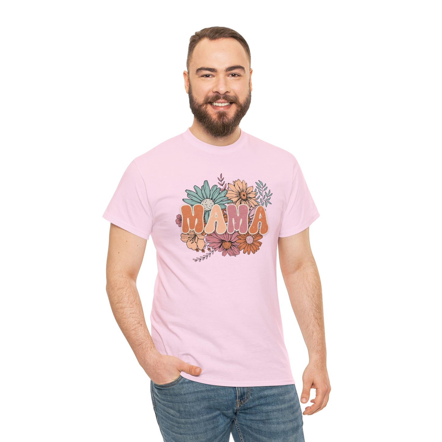 Mama Unisex Heavy Cotton Tee Mothers Day gift