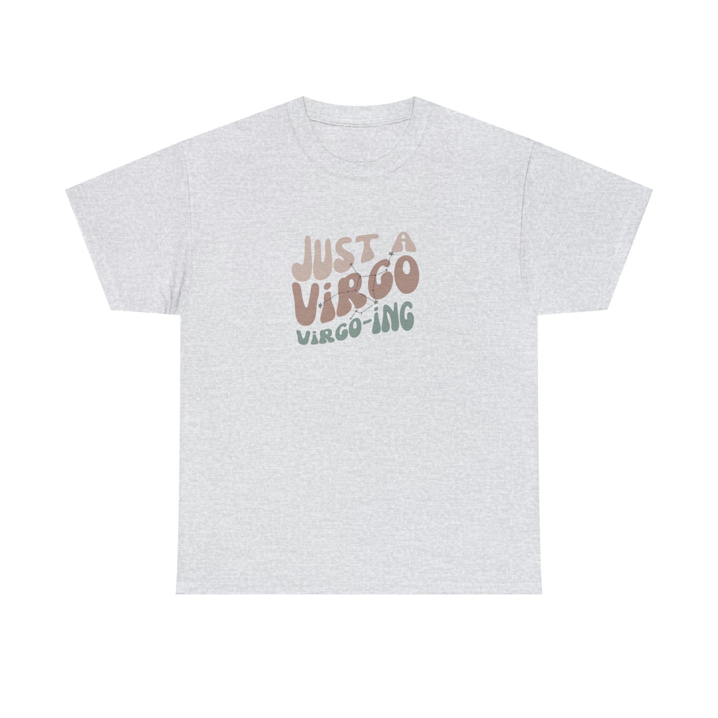 Virgo Unisex Heavy Cotton Tee zodiac graphic t shirt Virgo pride Virgo apparel horoscope t shirt