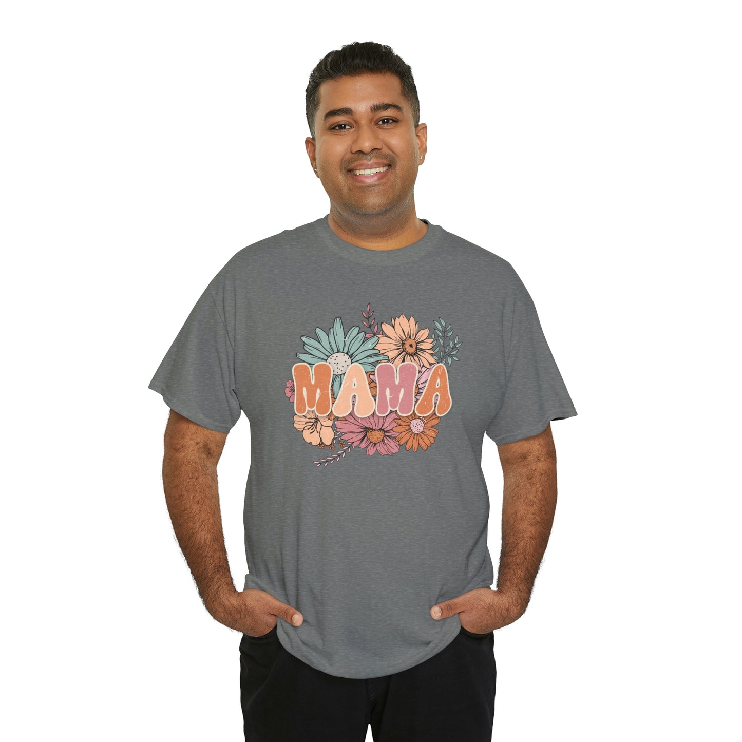 Mama Unisex Heavy Cotton Tee Mothers Day gift
