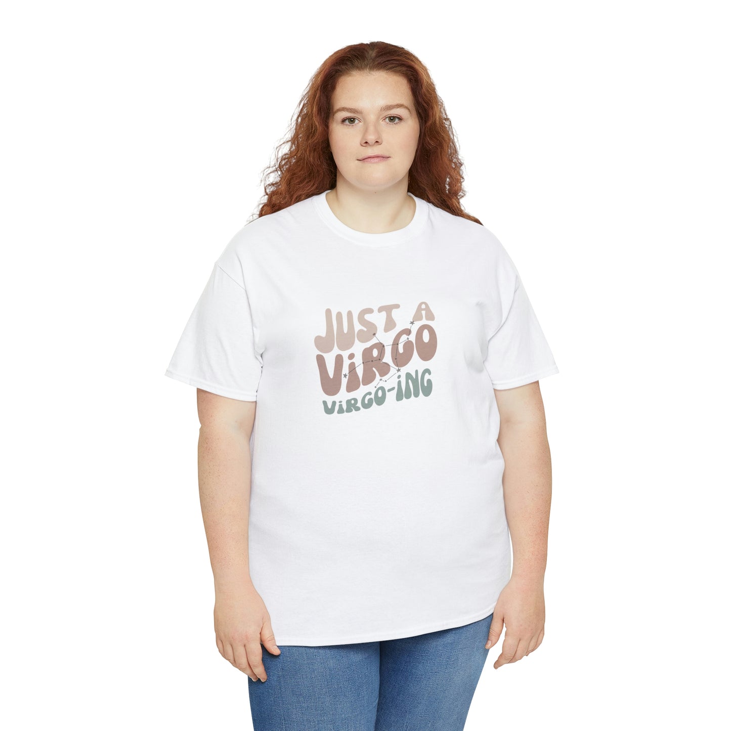 Virgo Unisex Heavy Cotton Tee zodiac graphic t shirt Virgo pride Virgo apparel horoscope t shirt