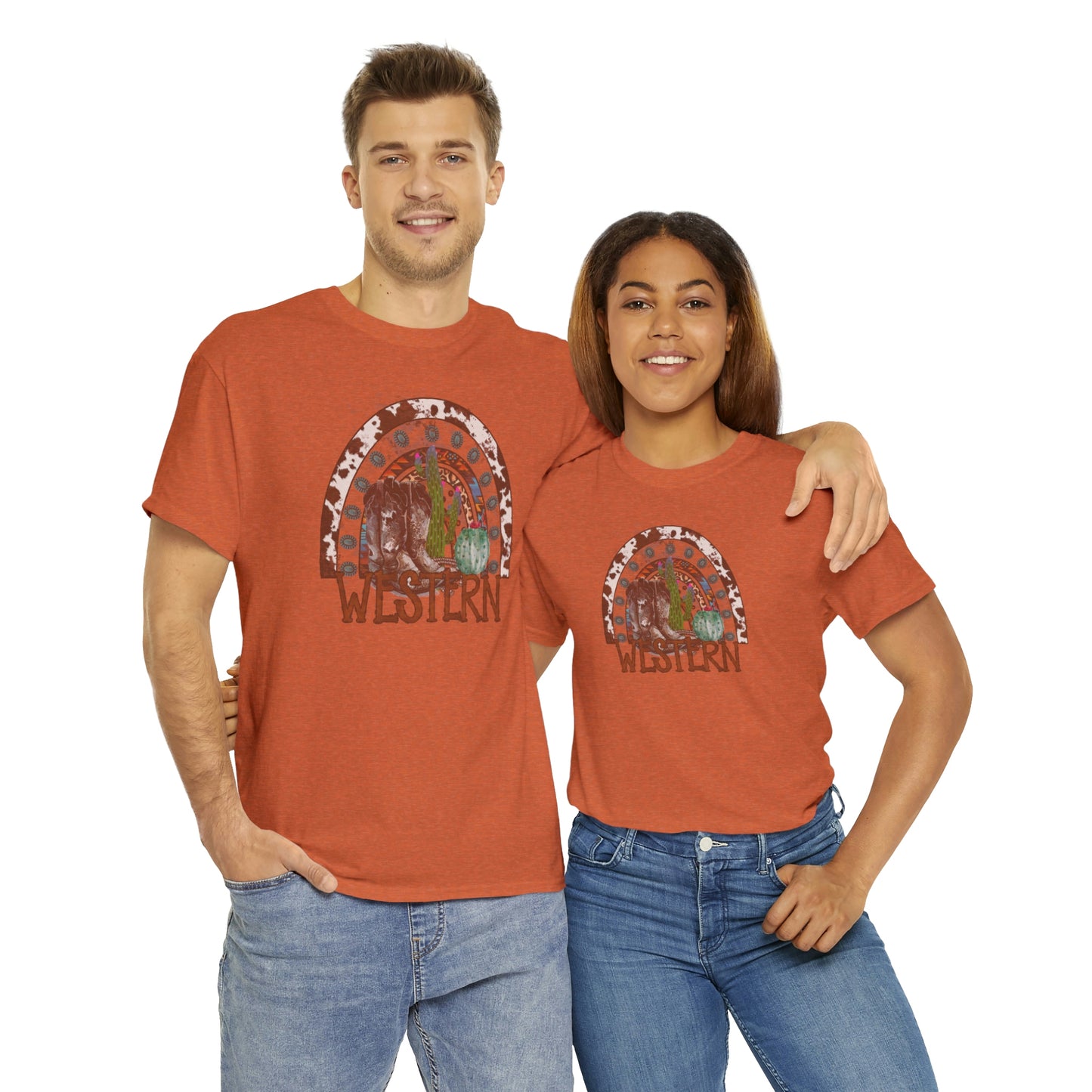 Western Cowgirl Unisex Heavy Cotton Tee Cowgirl shirt Western tee rancher tee rodeo shirt Wild West t shirt