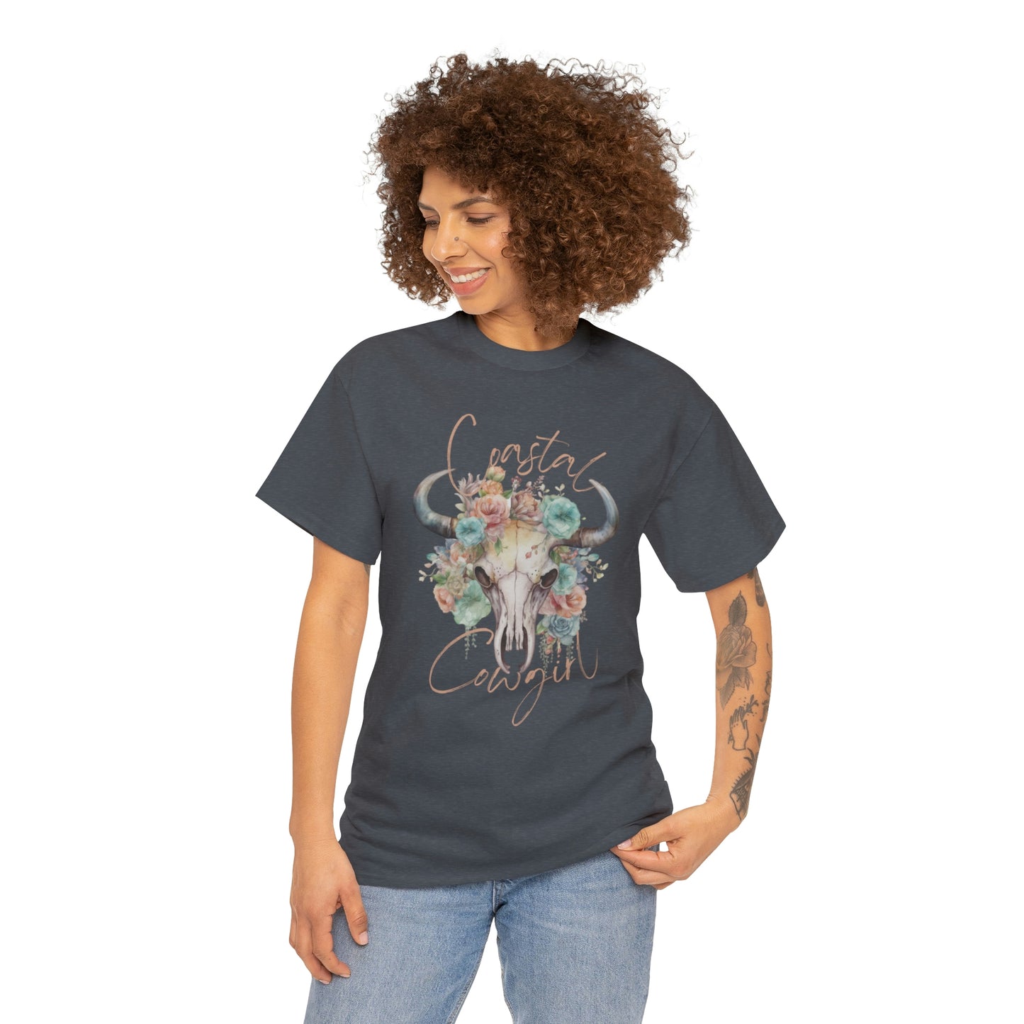 Coastal Cowgirl Unisex Heavy Cotton Tee