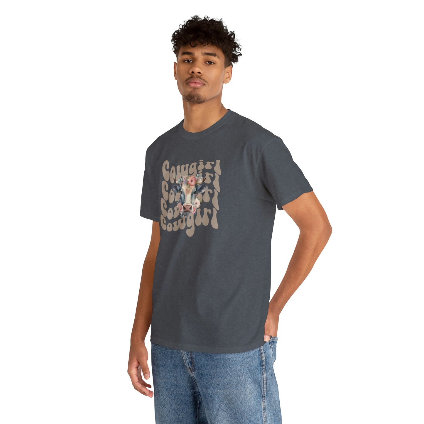 Western Cowgirl Unisex Heavy Cotton Tee Cowgirl shirt Western tee rancher tee rodeo shirt Wild West t shirt