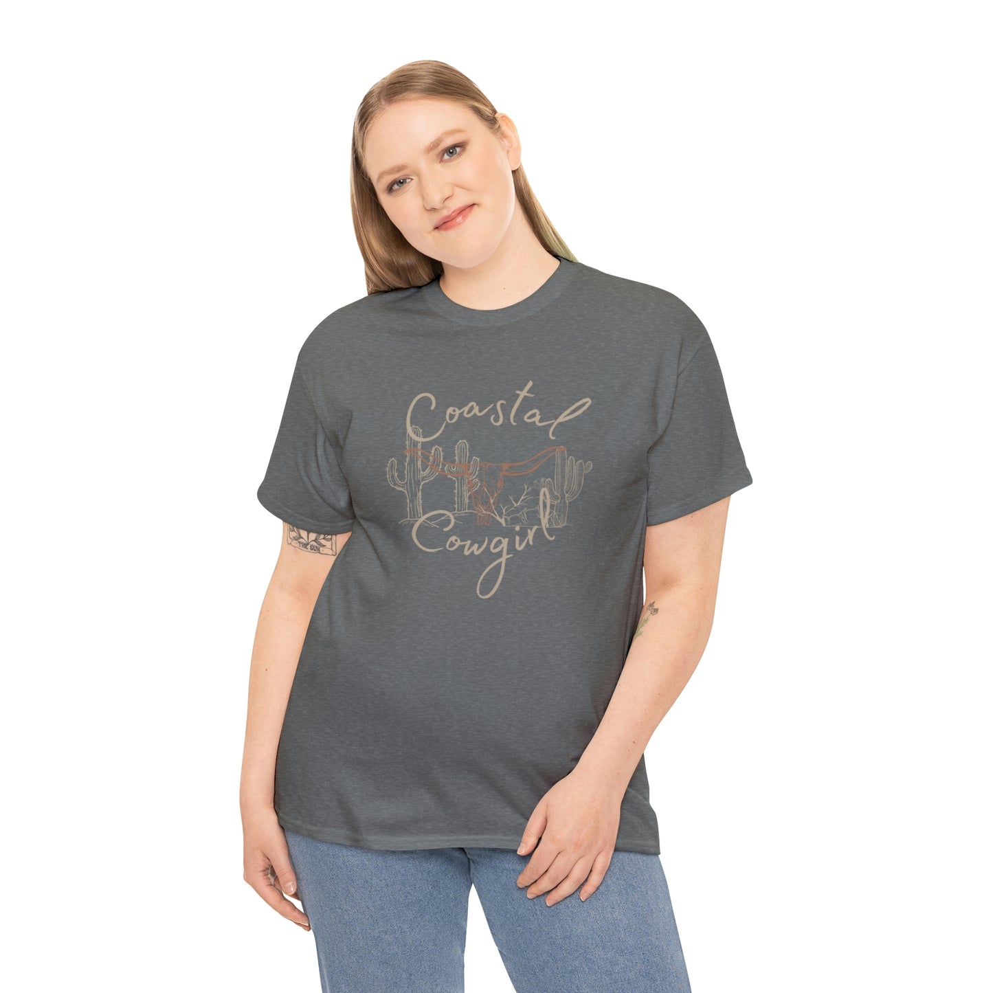 Coastal Cowgirl Unisex Heavy Cotton Tee