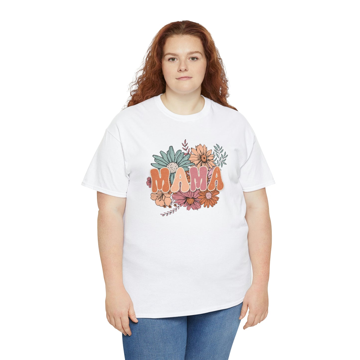 Mama Unisex Heavy Cotton Tee Mothers Day gift