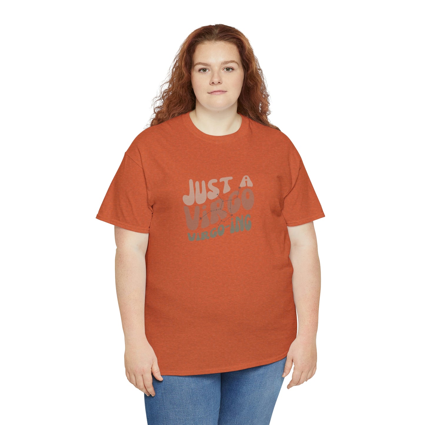 Virgo Unisex Heavy Cotton Tee zodiac graphic t shirt Virgo pride Virgo apparel horoscope t shirt
