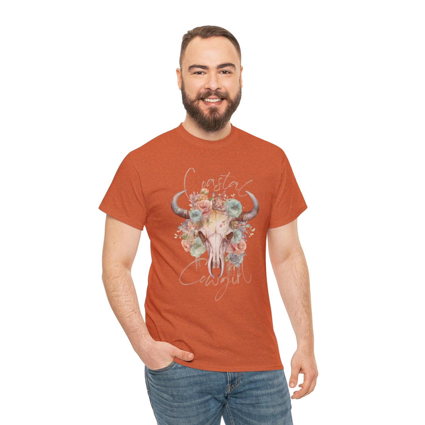 Coastal Cowgirl Unisex Heavy Cotton Tee