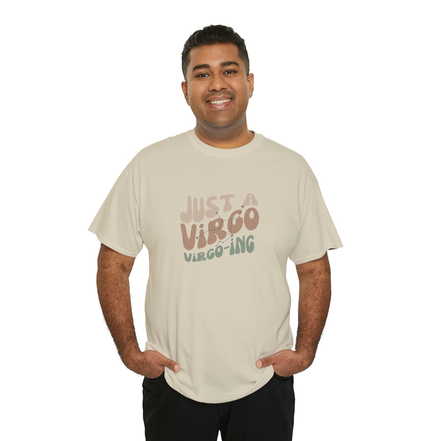 Virgo Unisex Heavy Cotton Tee zodiac graphic t shirt Virgo pride Virgo apparel horoscope t shirt