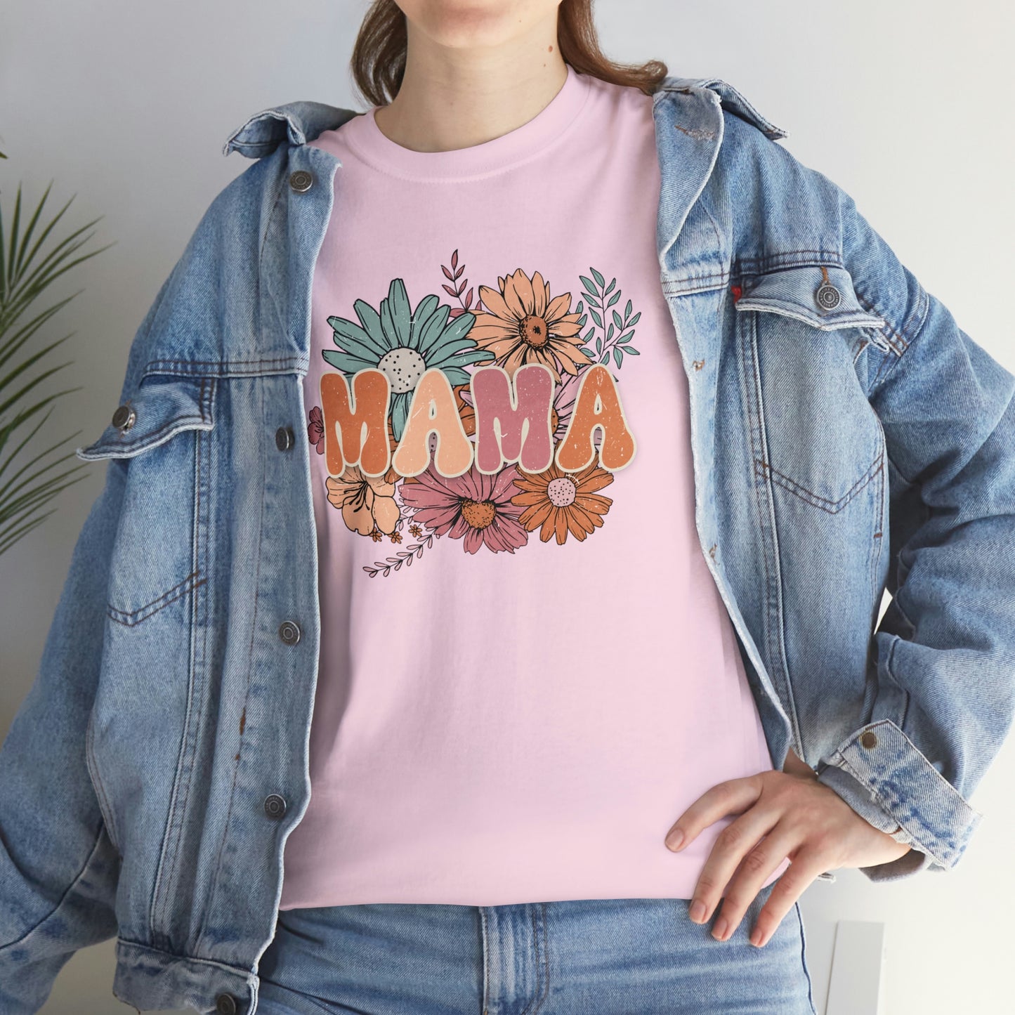 Mama Unisex Heavy Cotton Tee Mothers Day gift
