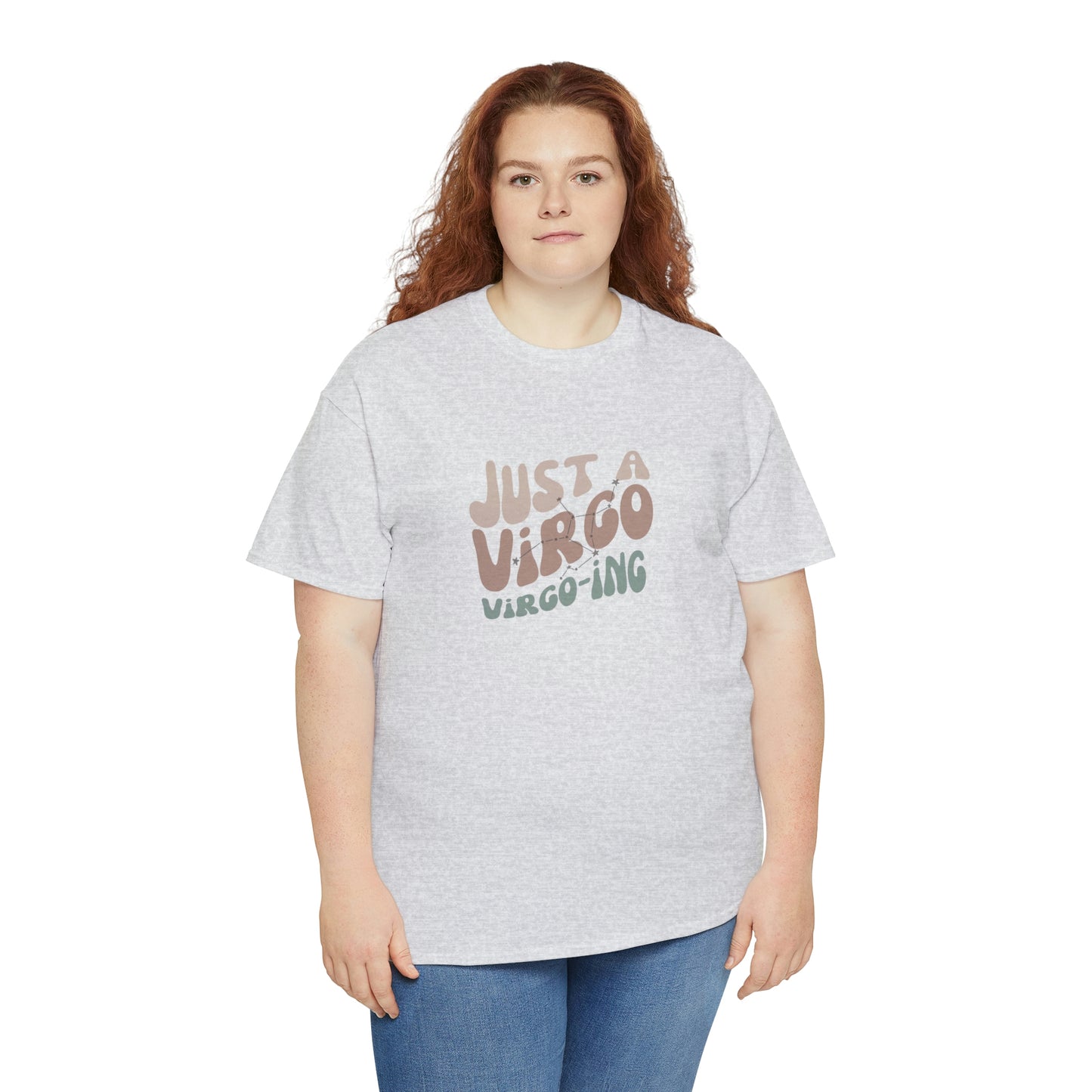 Virgo Unisex Heavy Cotton Tee zodiac graphic t shirt Virgo pride Virgo apparel horoscope t shirt