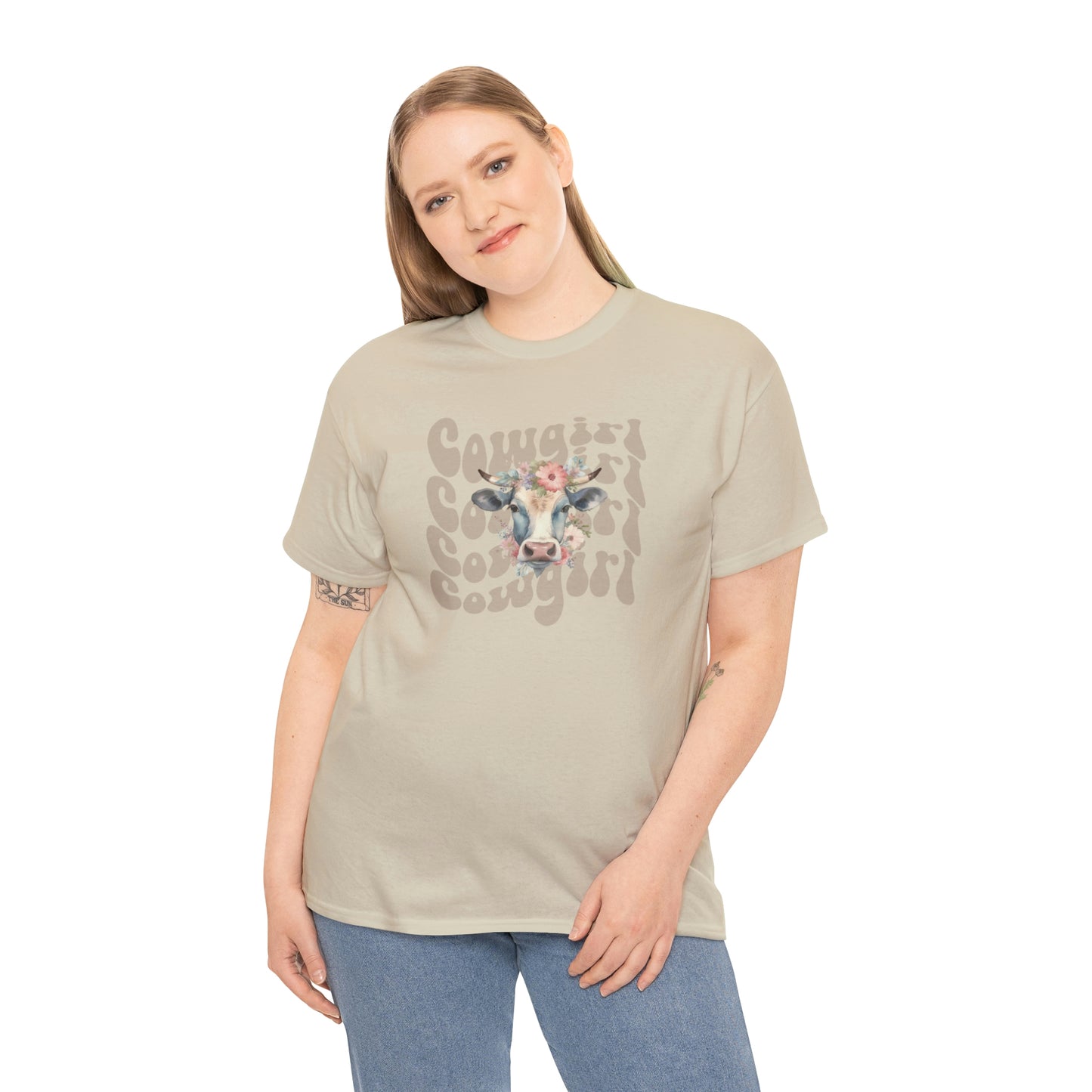 Western Cowgirl Unisex Heavy Cotton Tee Cowgirl shirt Western tee rancher tee rodeo shirt Wild West t shirt