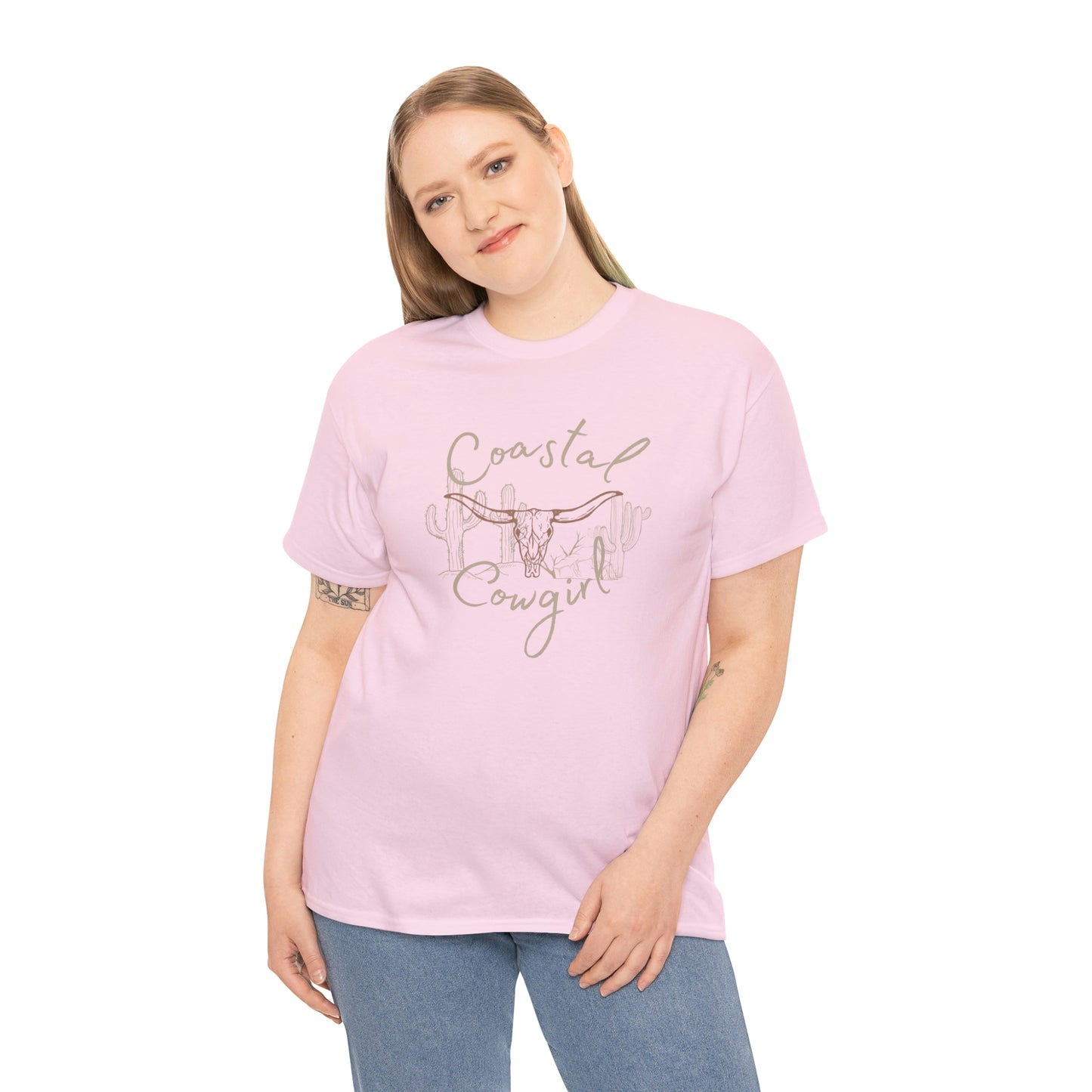 Coastal Cowgirl Unisex Heavy Cotton Tee
