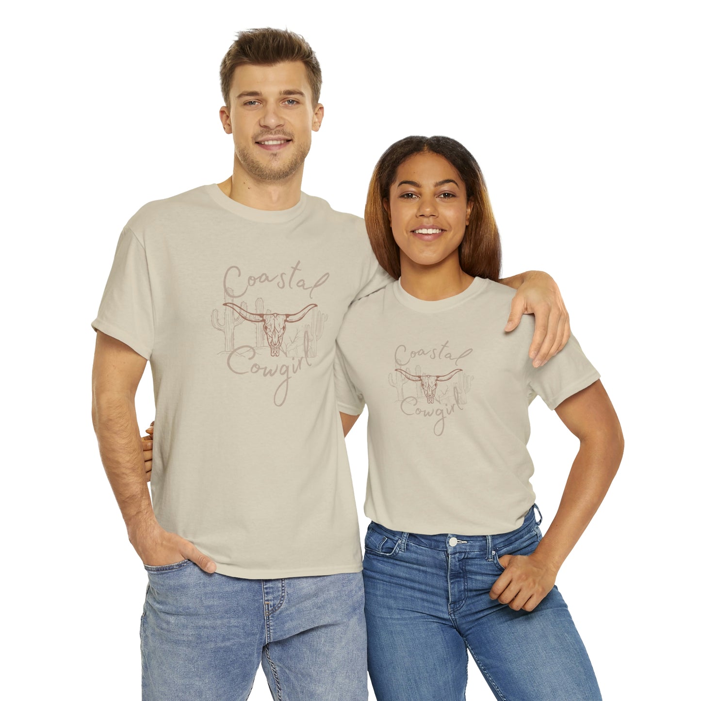 Coastal Cowgirl Unisex Heavy Cotton Tee