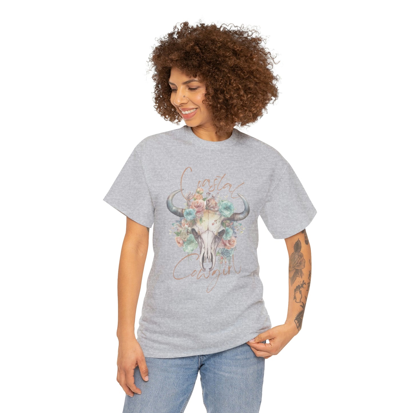 Coastal Cowgirl Unisex Heavy Cotton Tee
