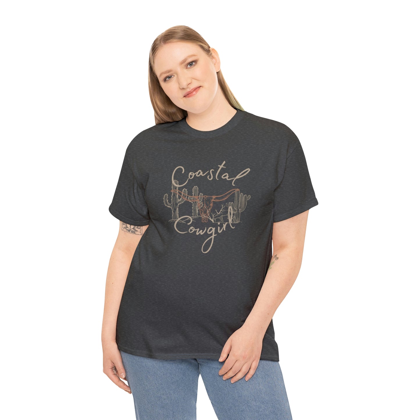 Coastal Cowgirl Unisex Heavy Cotton Tee