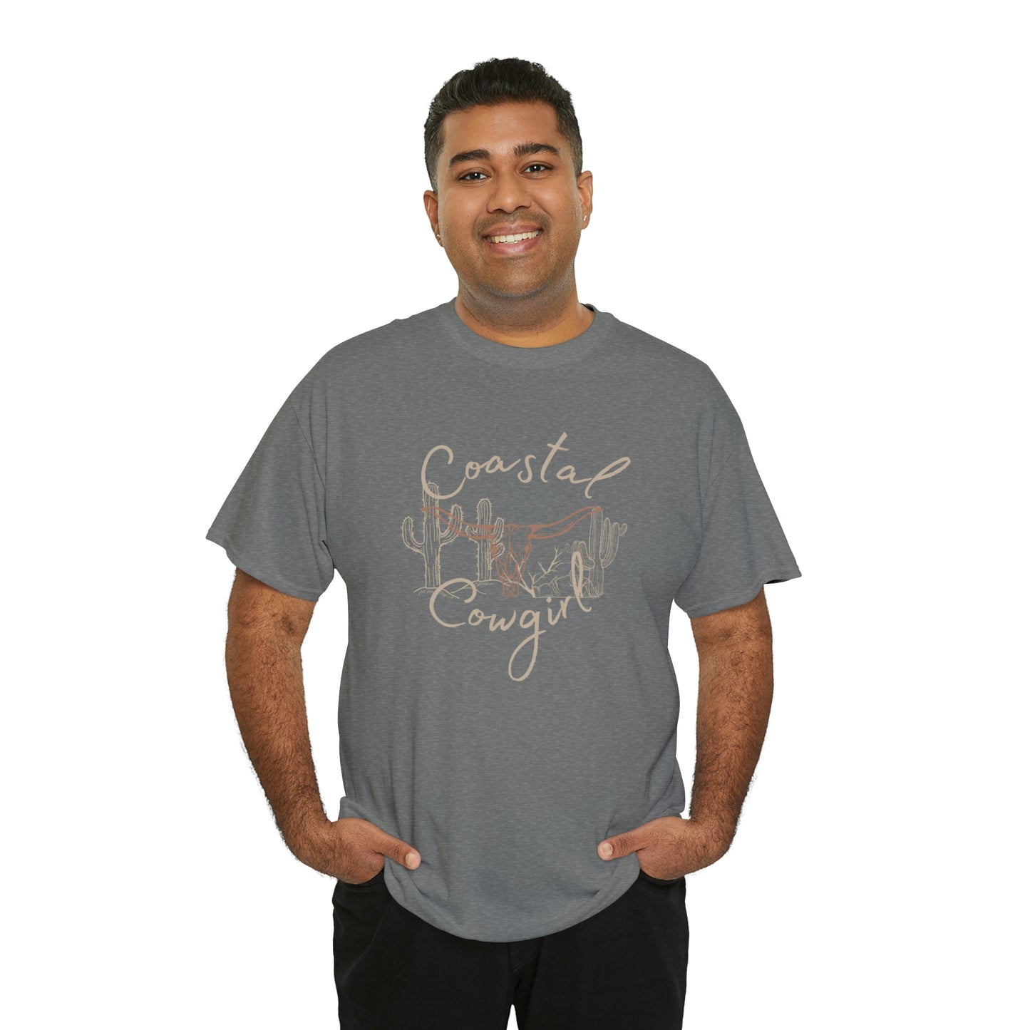 Coastal Cowgirl Unisex Heavy Cotton Tee