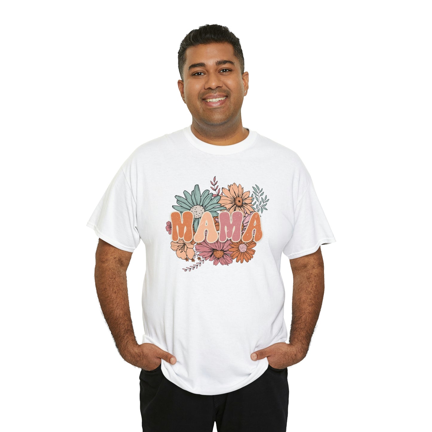 Mama Unisex Heavy Cotton Tee Mothers Day gift