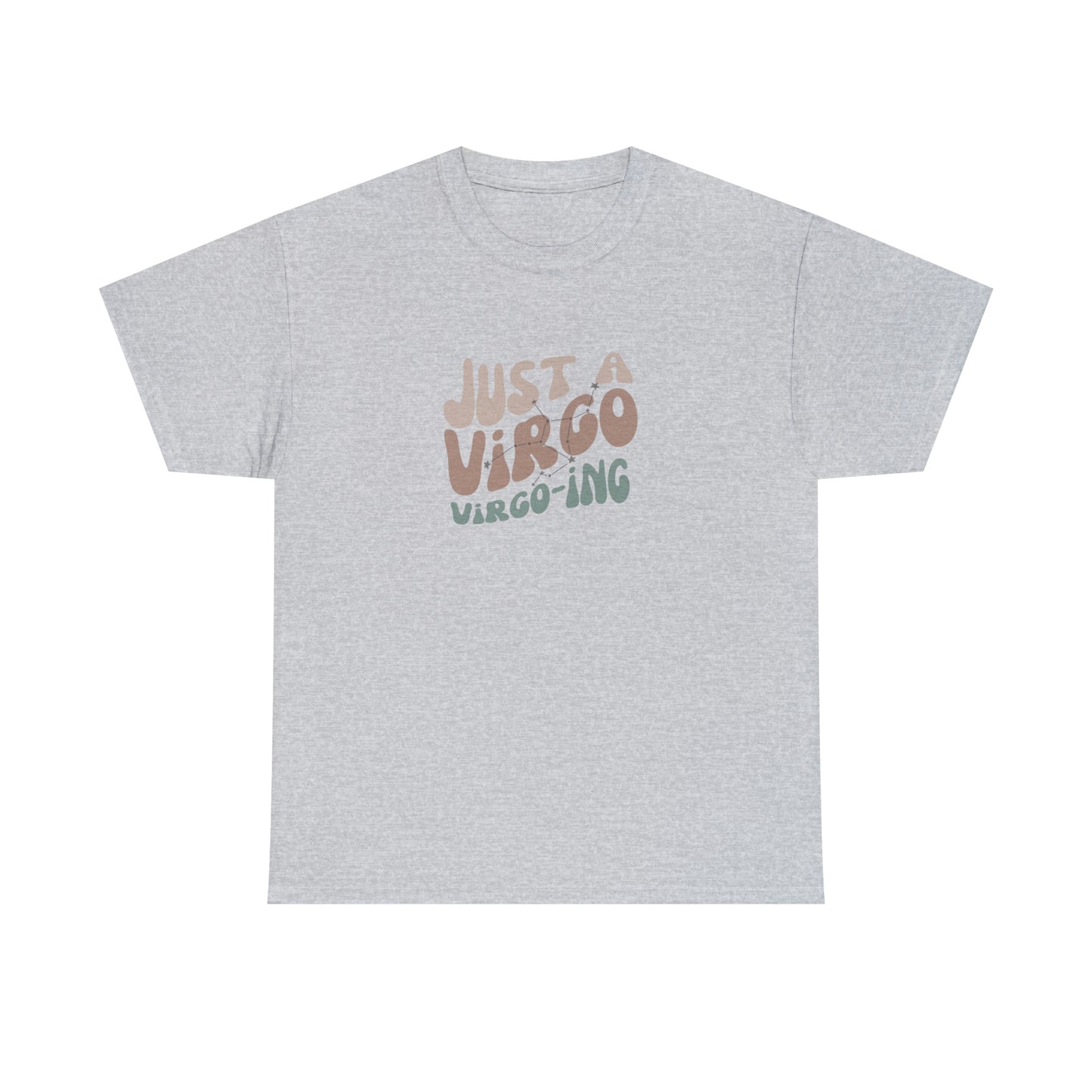 Virgo Unisex Heavy Cotton Tee zodiac graphic t shirt Virgo pride Virgo apparel horoscope t shirt