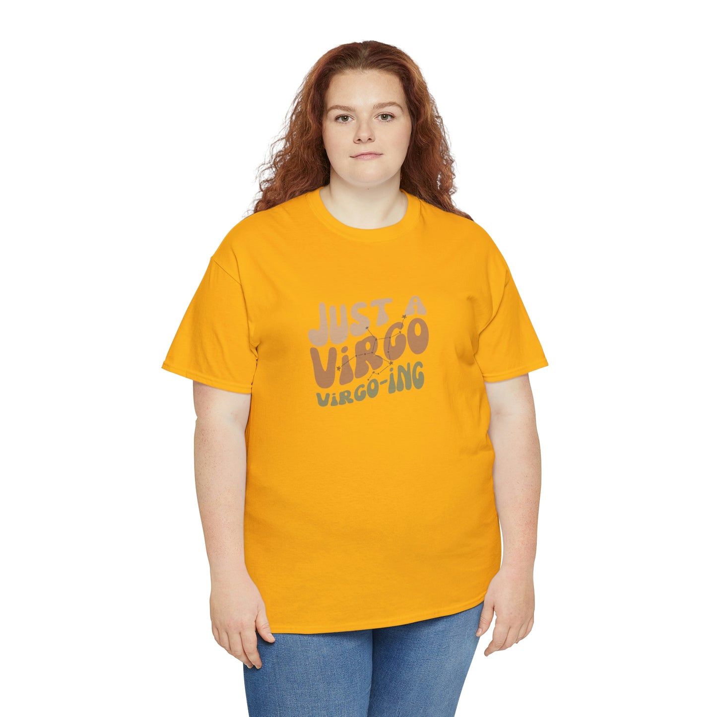 Virgo Unisex Heavy Cotton Tee zodiac graphic t shirt Virgo pride Virgo apparel horoscope t shirt