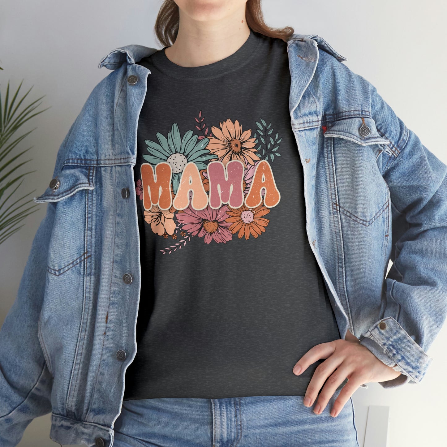Mama Unisex Heavy Cotton Tee Mothers Day gift