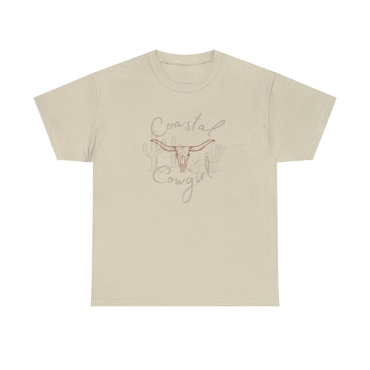Coastal Cowgirl Unisex Heavy Cotton Tee