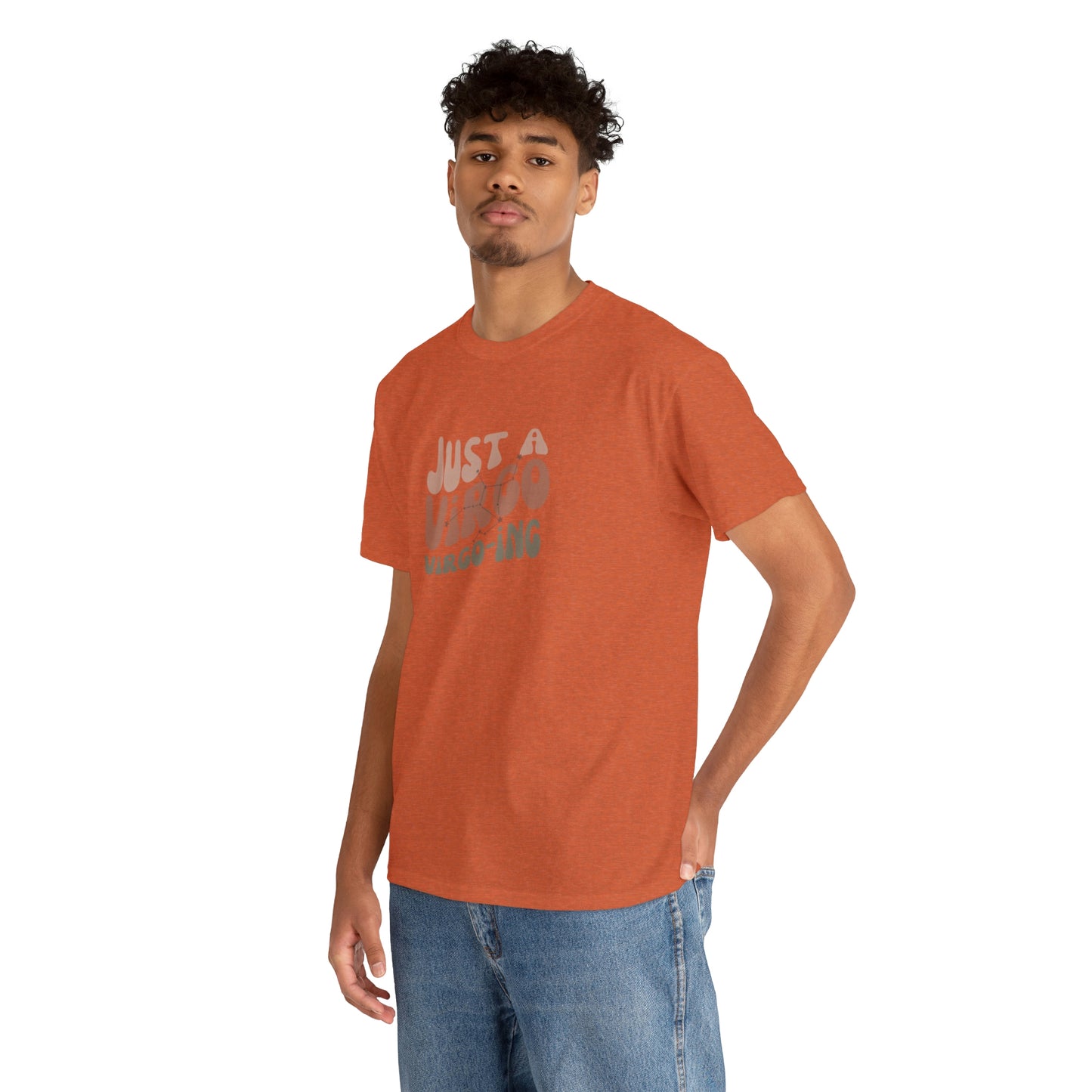 Virgo Unisex Heavy Cotton Tee zodiac graphic t shirt Virgo pride Virgo apparel horoscope t shirt