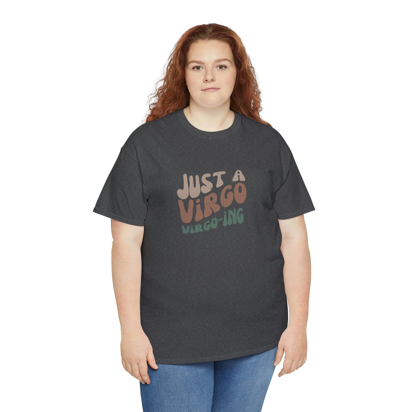 Virgo Unisex Heavy Cotton Tee zodiac graphic t shirt Virgo pride Virgo apparel horoscope t shirt