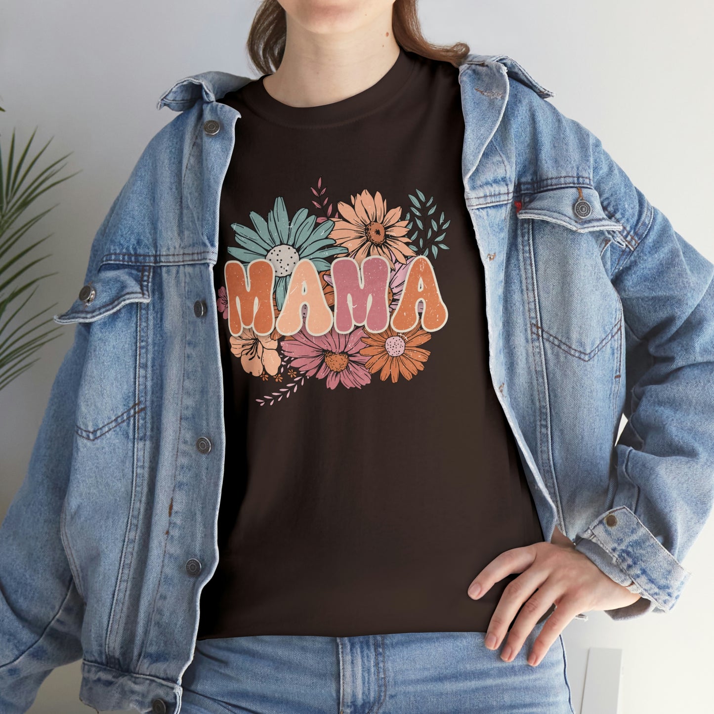 Mama Unisex Heavy Cotton Tee Mothers Day gift