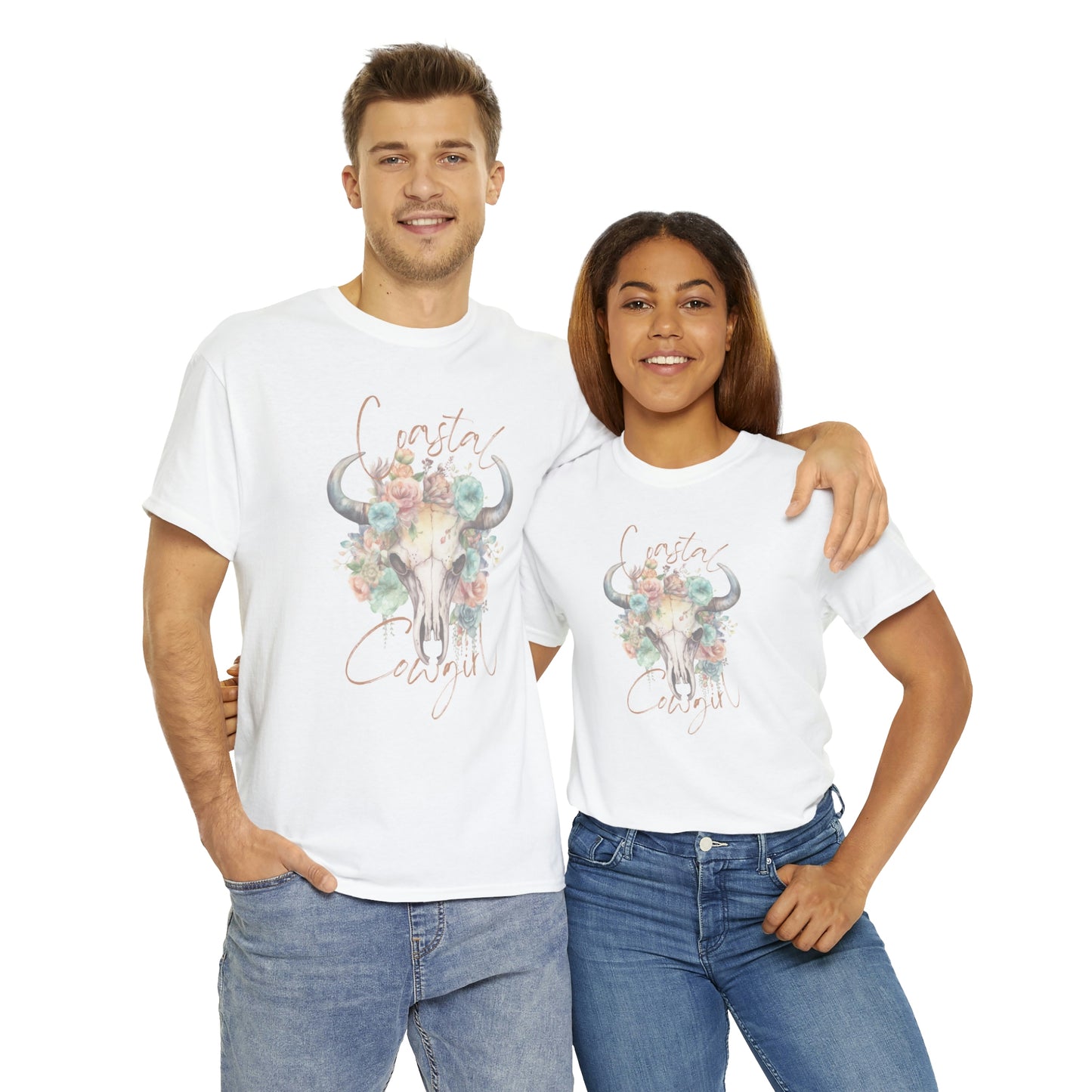 Coastal Cowgirl Unisex Heavy Cotton Tee