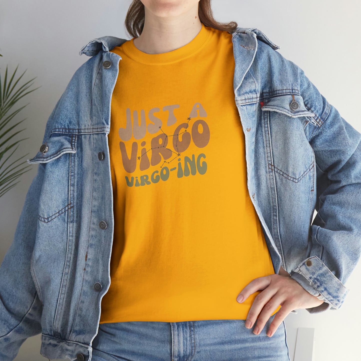 Virgo Unisex Heavy Cotton Tee zodiac graphic t shirt Virgo pride Virgo apparel horoscope t shirt