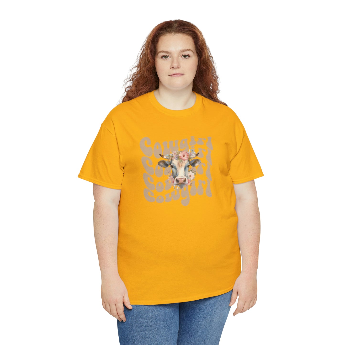 Western Cowgirl Unisex Heavy Cotton Tee Cowgirl shirt Western tee rancher tee rodeo shirt Wild West t shirt