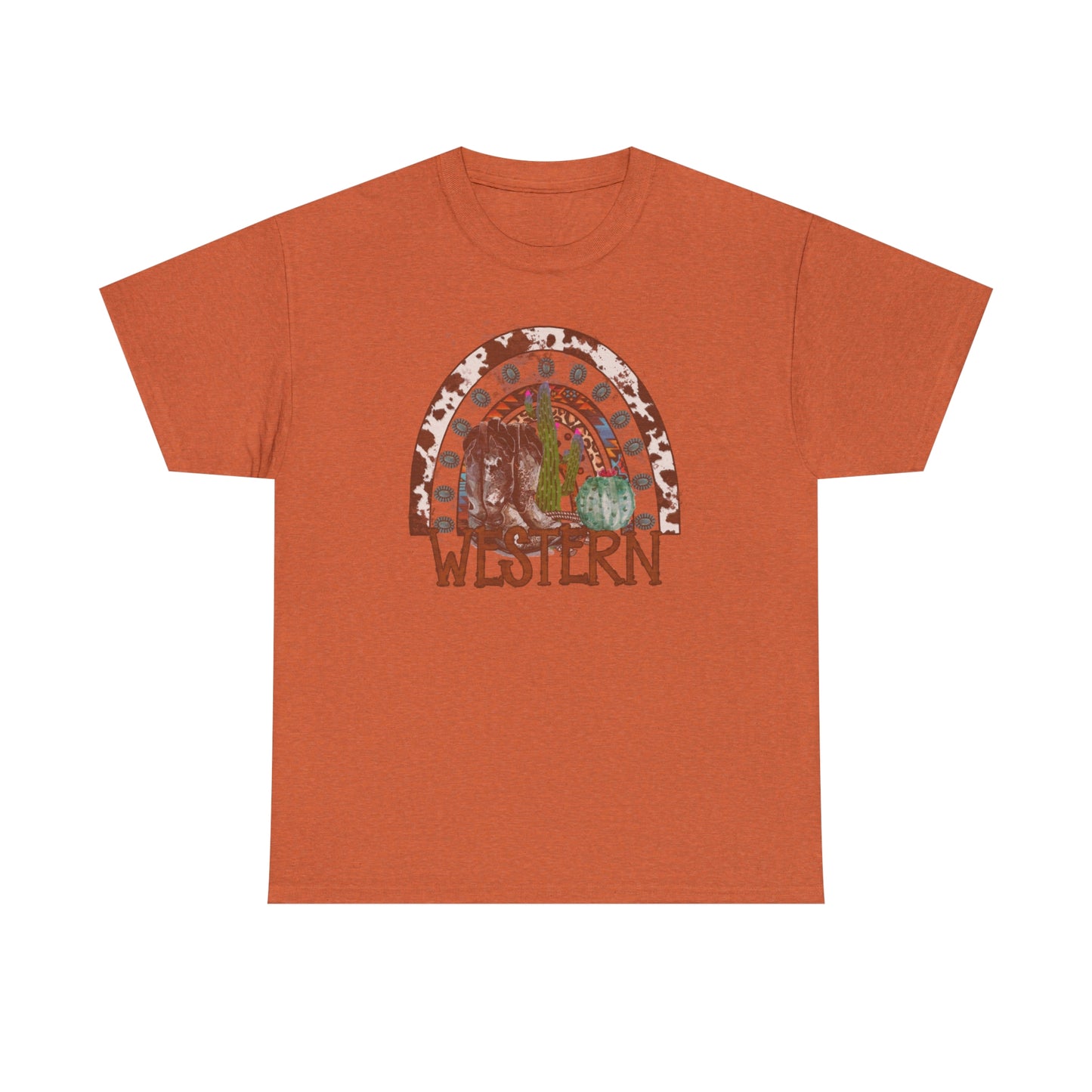 Western Cowgirl Unisex Heavy Cotton Tee Cowgirl shirt Western tee rancher tee rodeo shirt Wild West t shirt