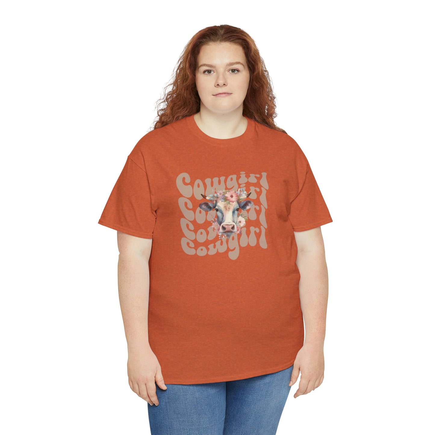 Western Cowgirl Unisex Heavy Cotton Tee Cowgirl shirt Western tee rancher tee rodeo shirt Wild West t shirt