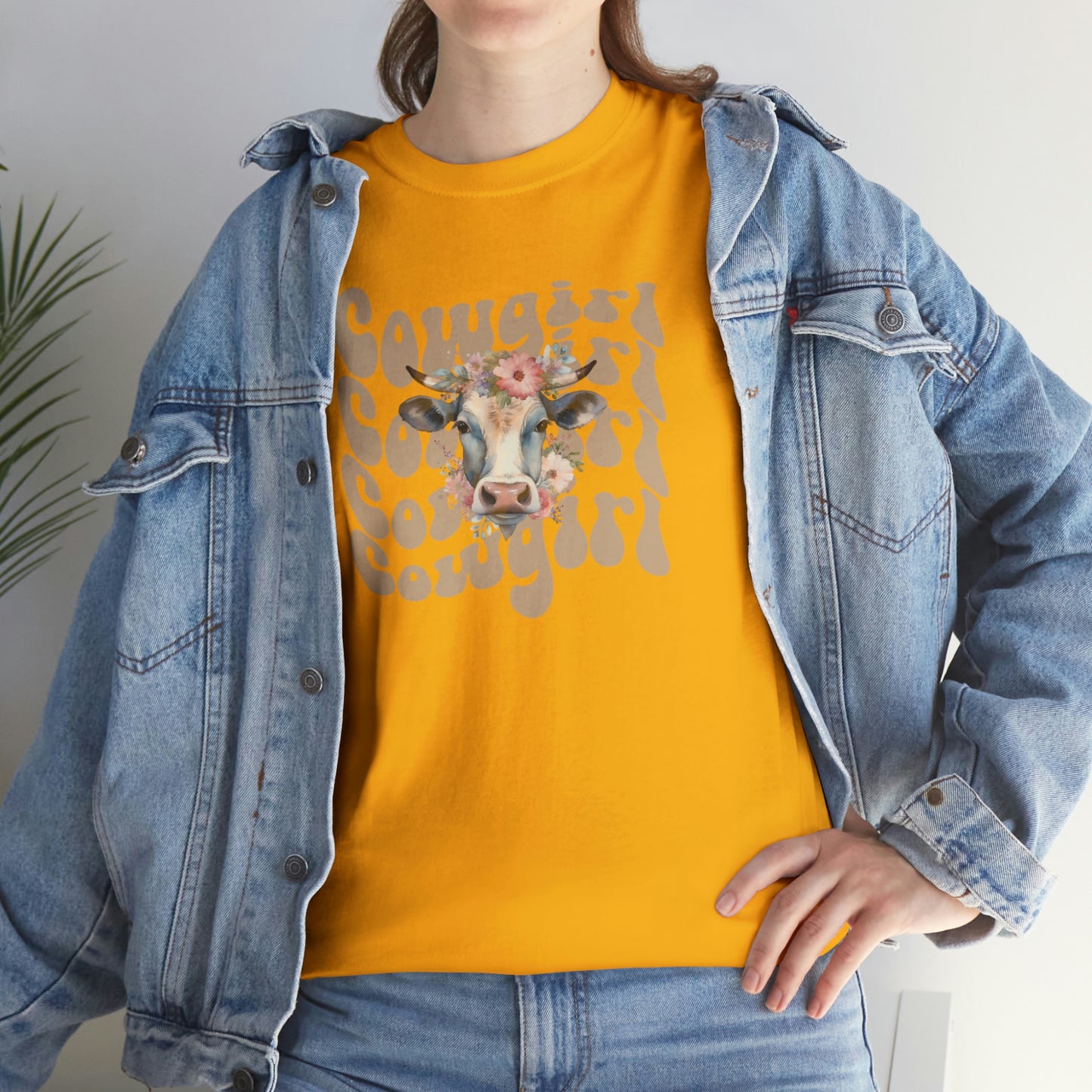 Western Cowgirl Unisex Heavy Cotton Tee Cowgirl shirt Western tee rancher tee rodeo shirt Wild West t shirt
