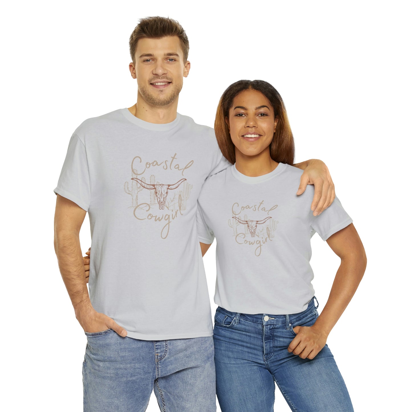 Coastal Cowgirl Unisex Heavy Cotton Tee