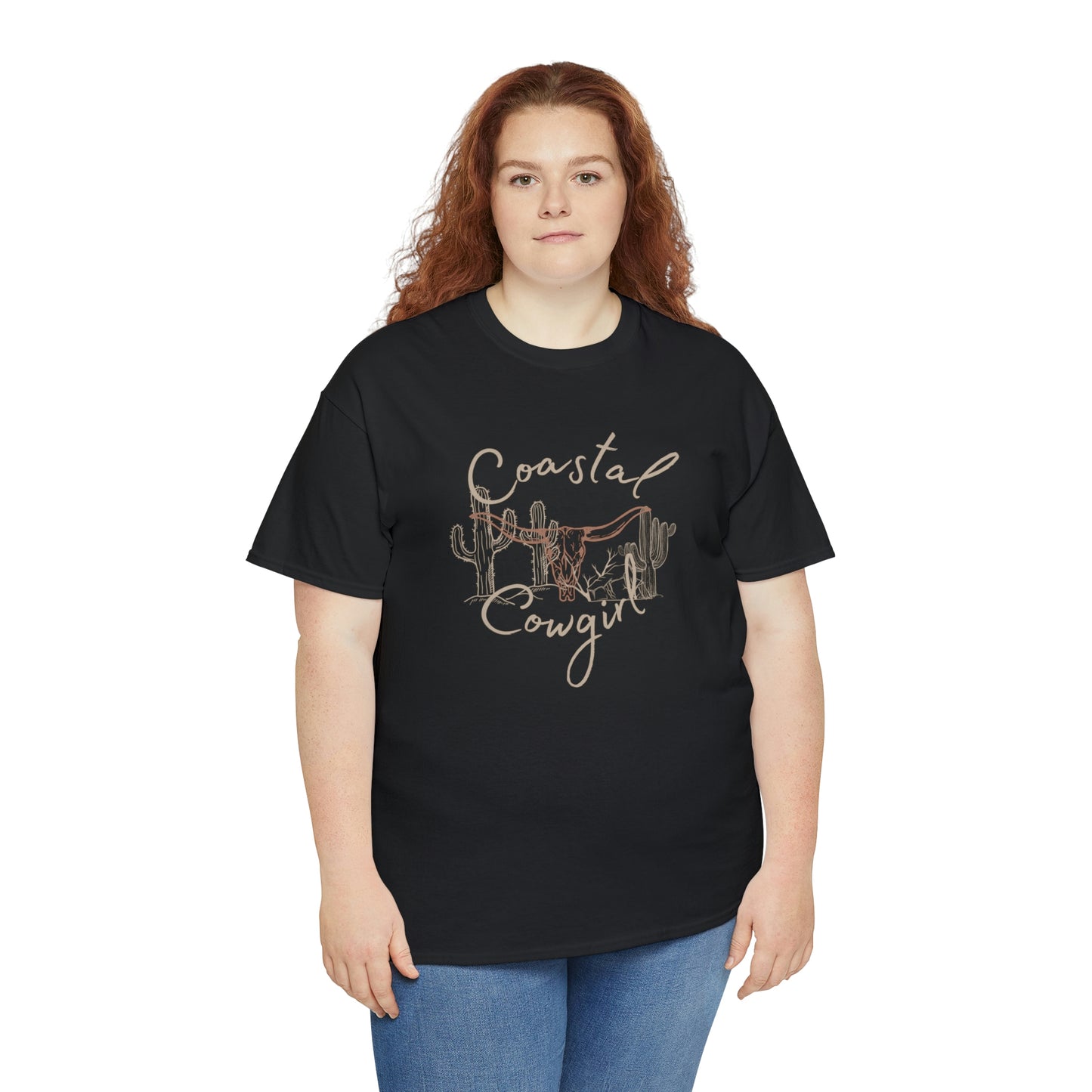 Coastal Cowgirl Unisex Heavy Cotton Tee